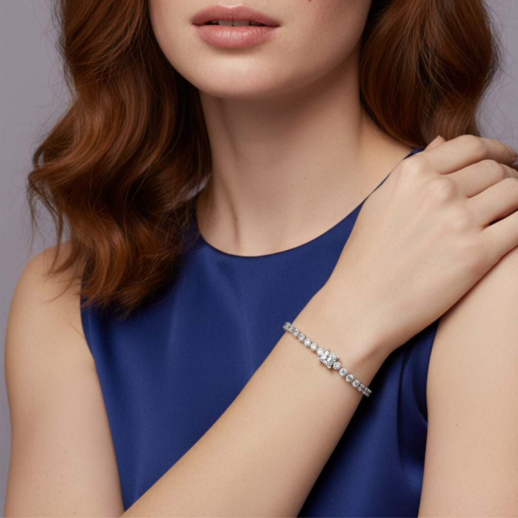 Square Diamond Bracelet