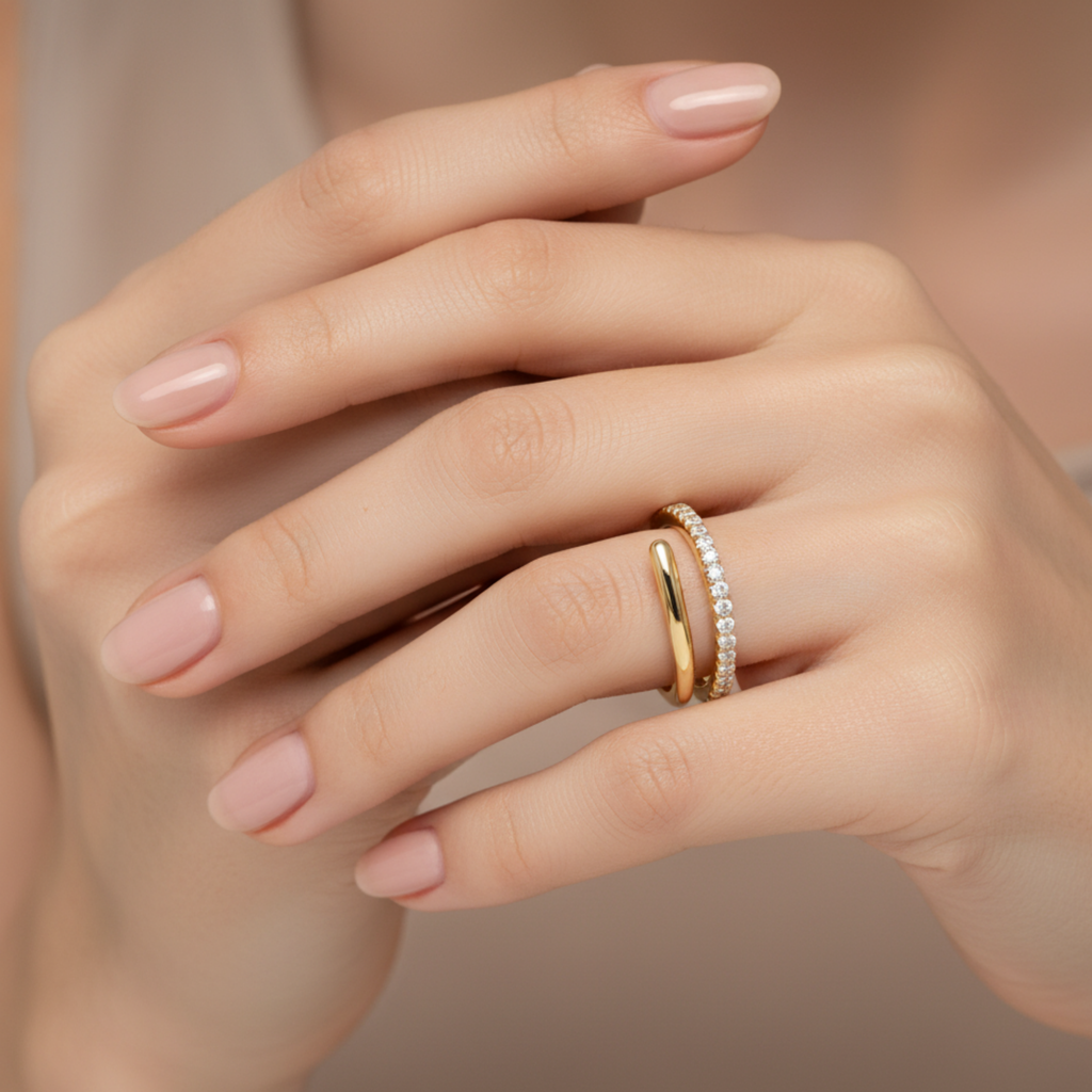 Golden Whisper Ring