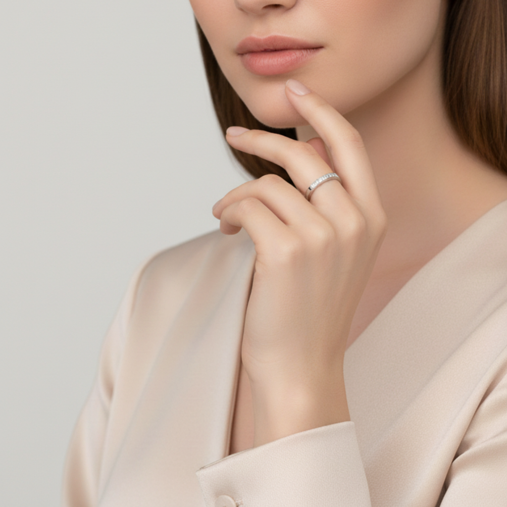 Bright Solitaire Ring