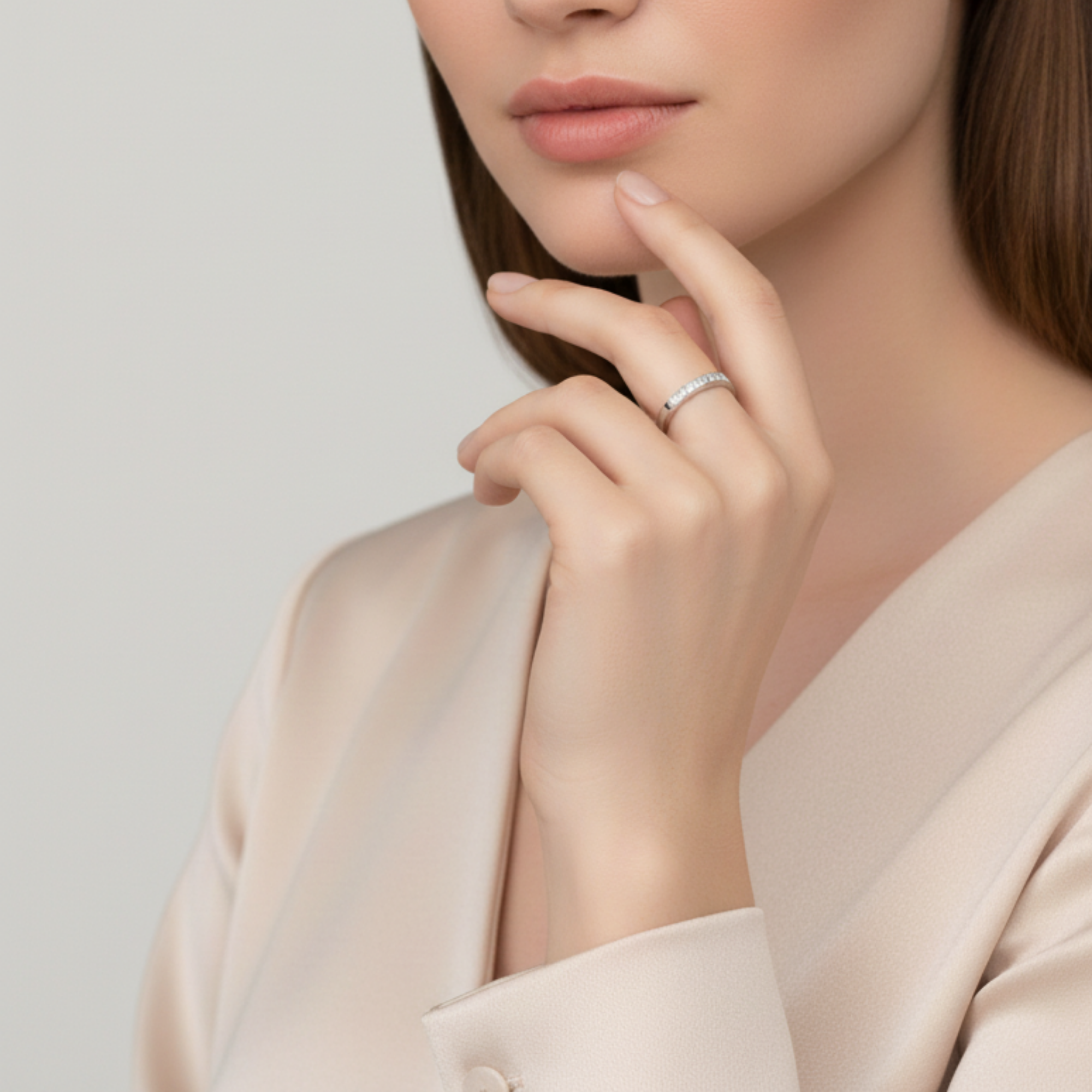 Bright Solitaire Ring