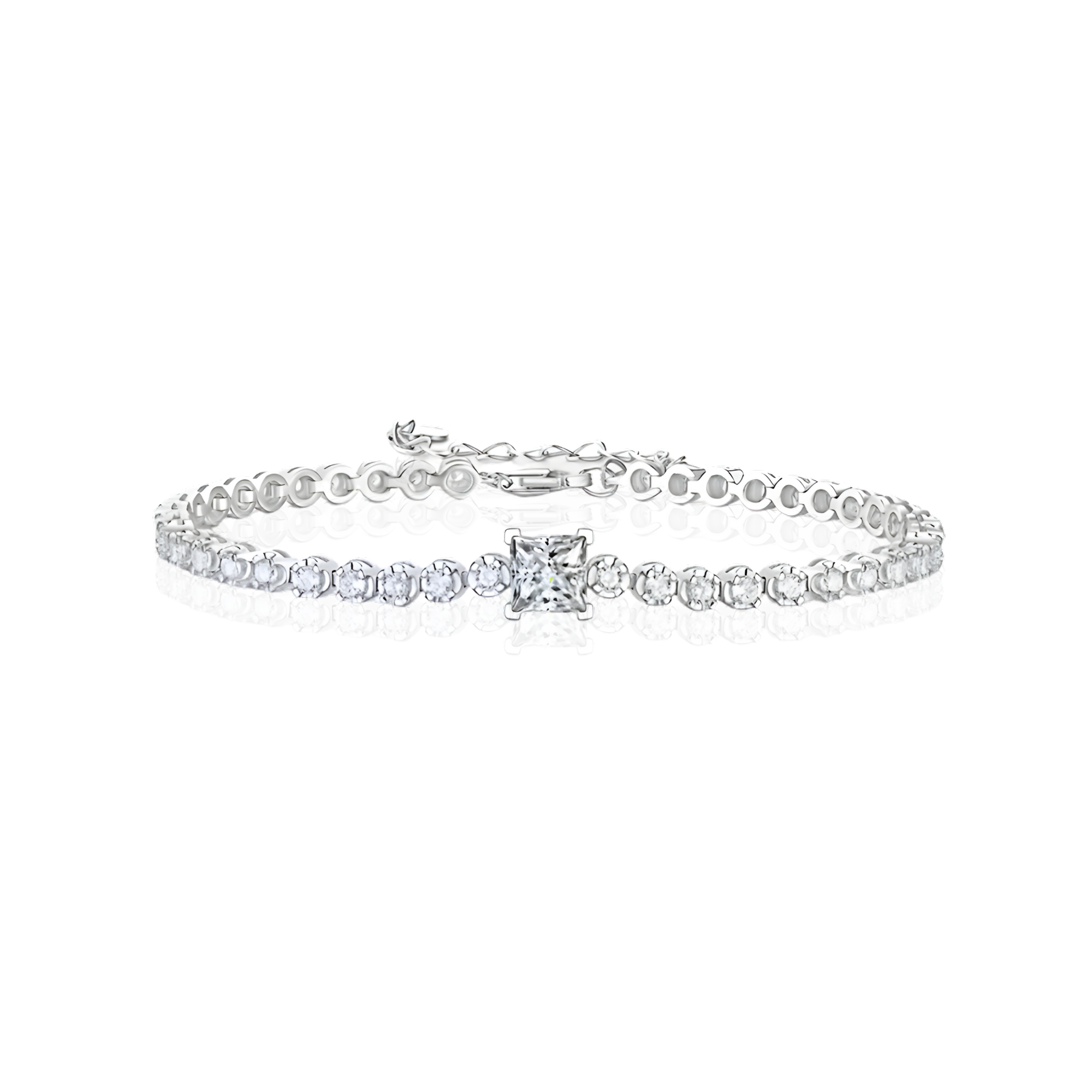 Square Diamond Bracelet