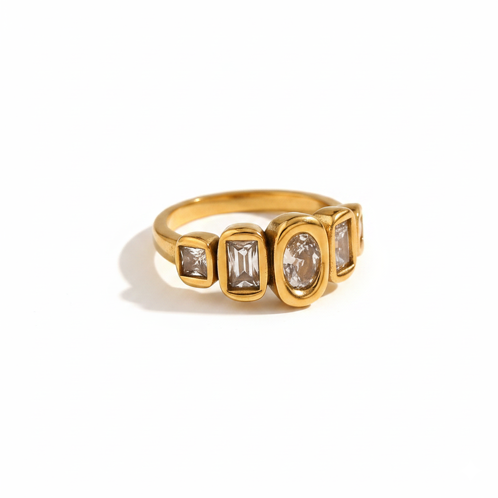 Luminous Gold Ring