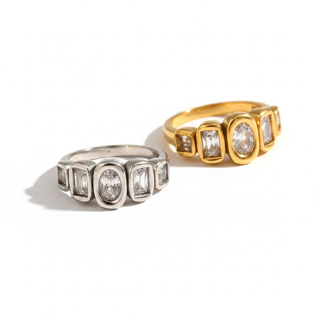 Luminous Gold Ring