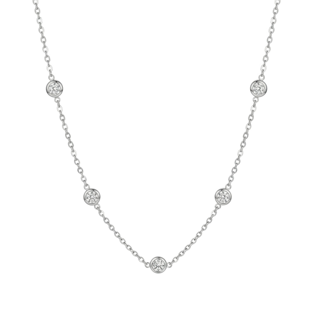 Starry Necklace Silver