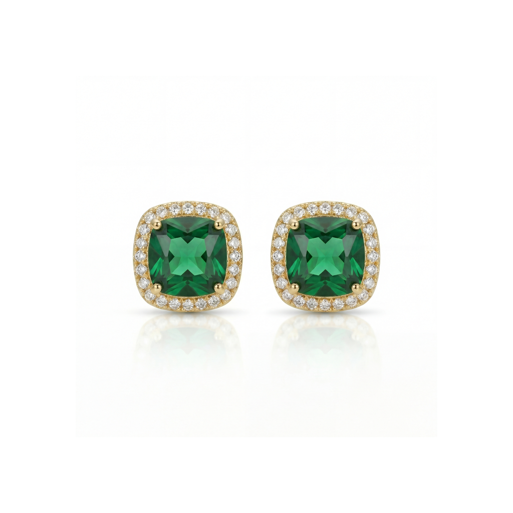 Emerald Earrings