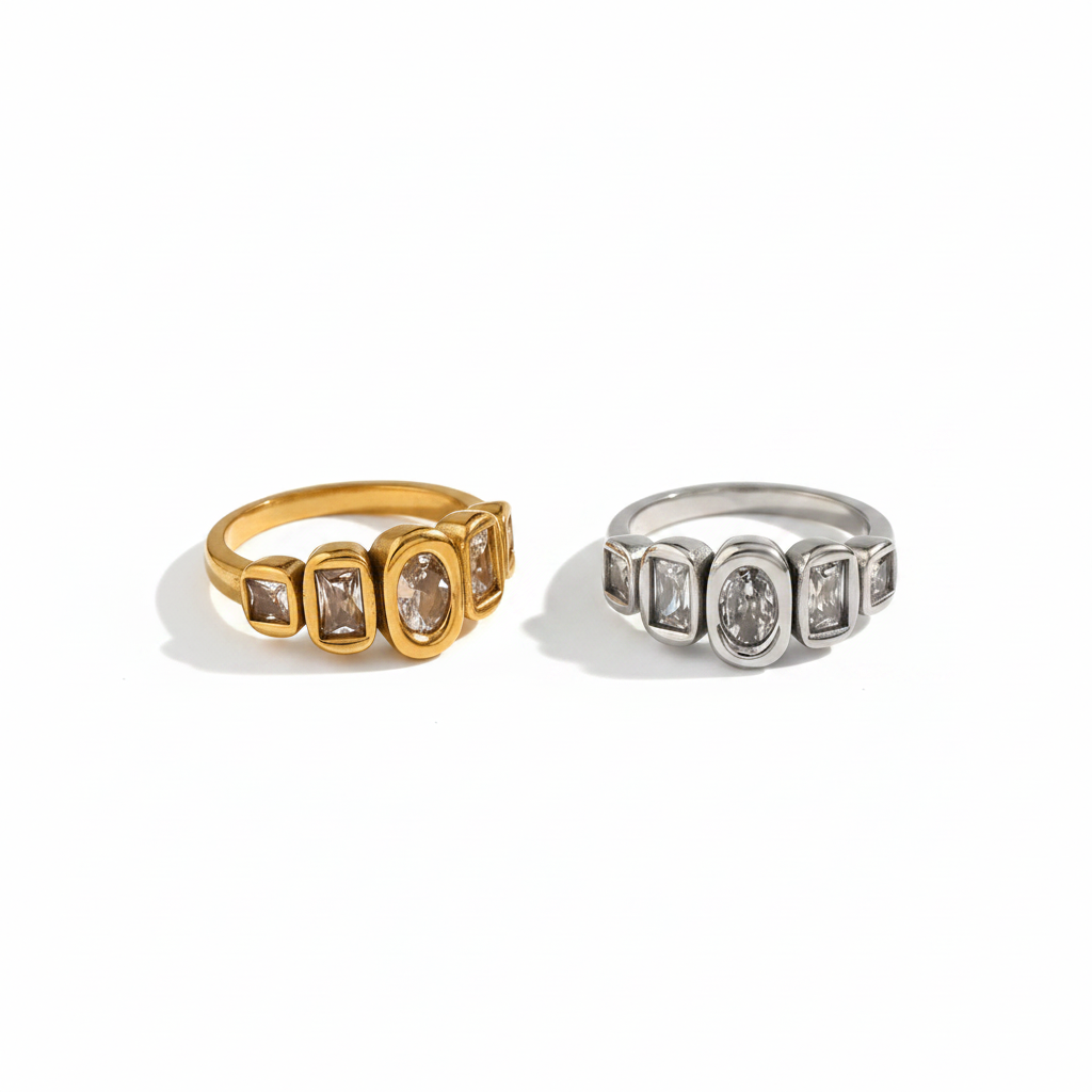 Luminous Silver Ring