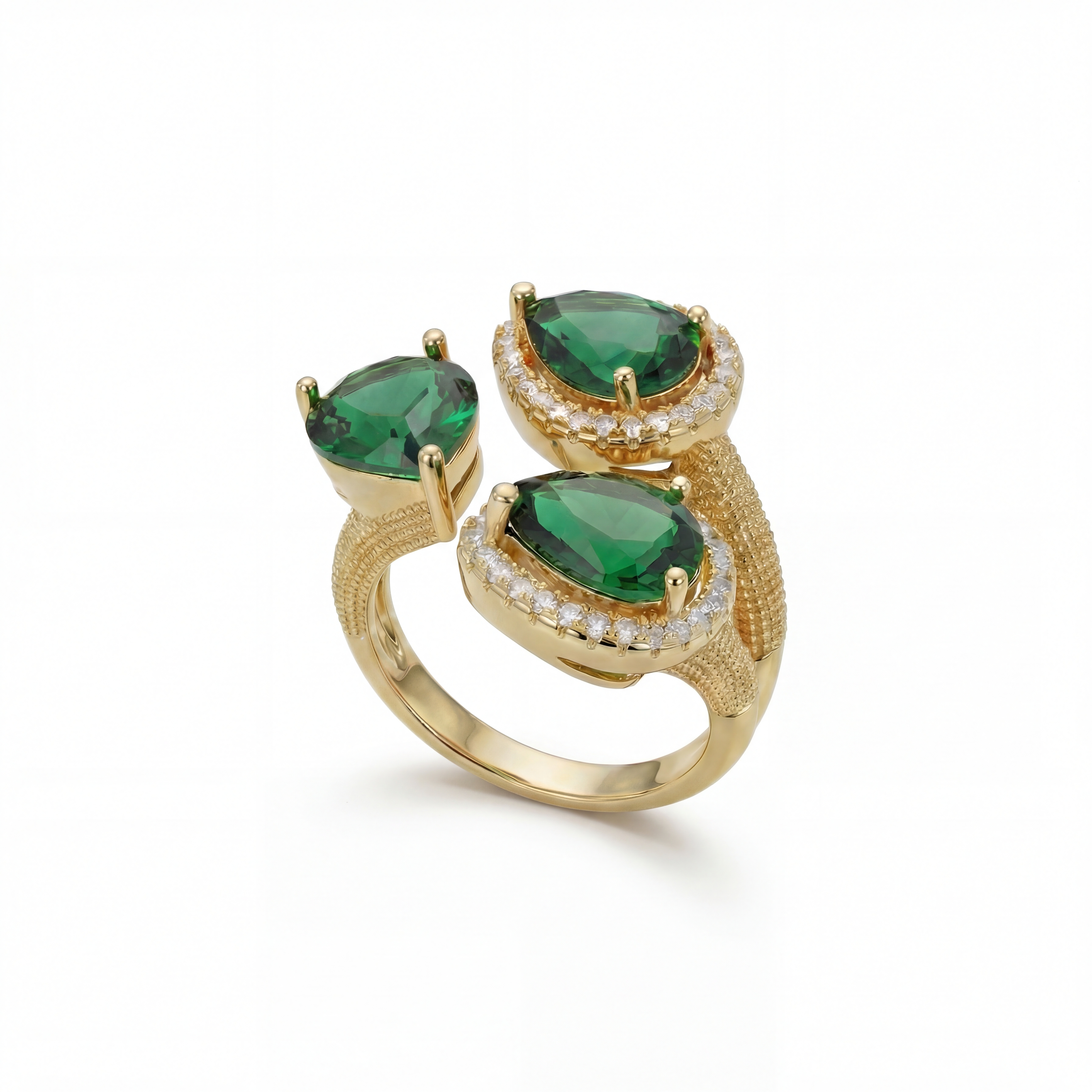 Stack Ring Emerald