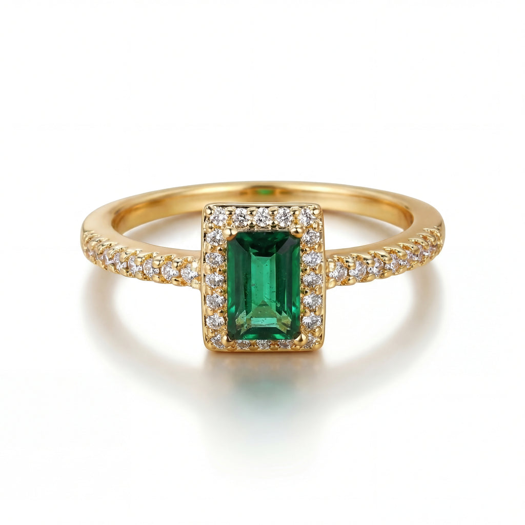 Aura Ring Emerald