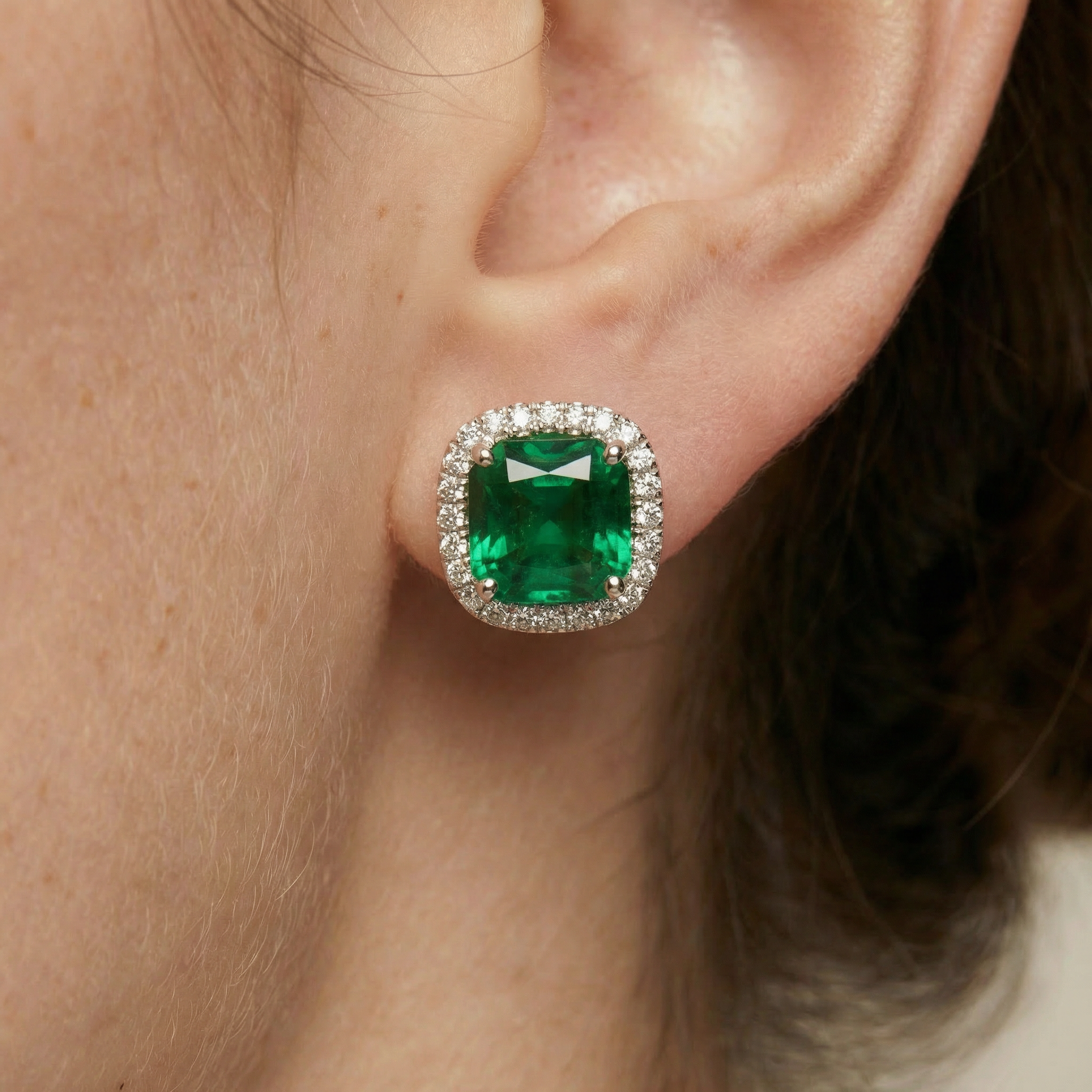 Emerald Earrings