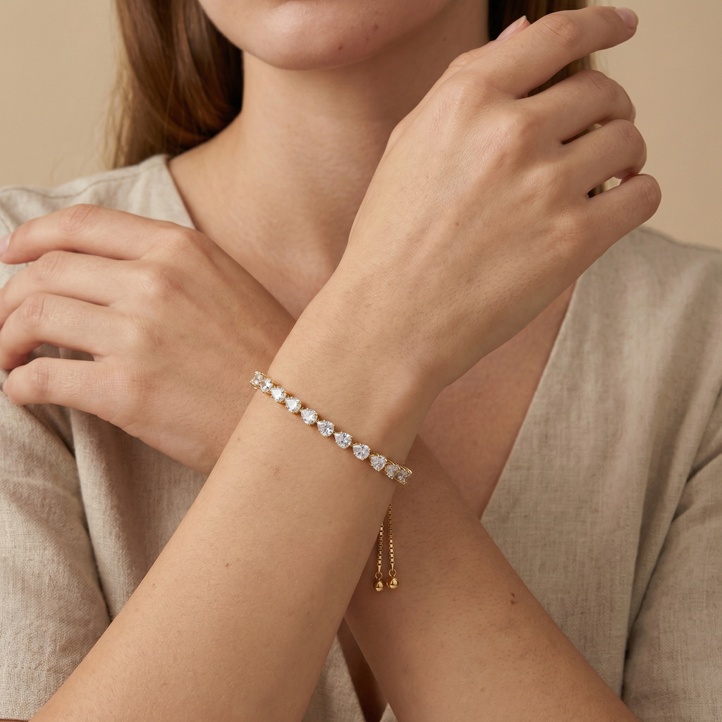 Diamond Line Bracelet