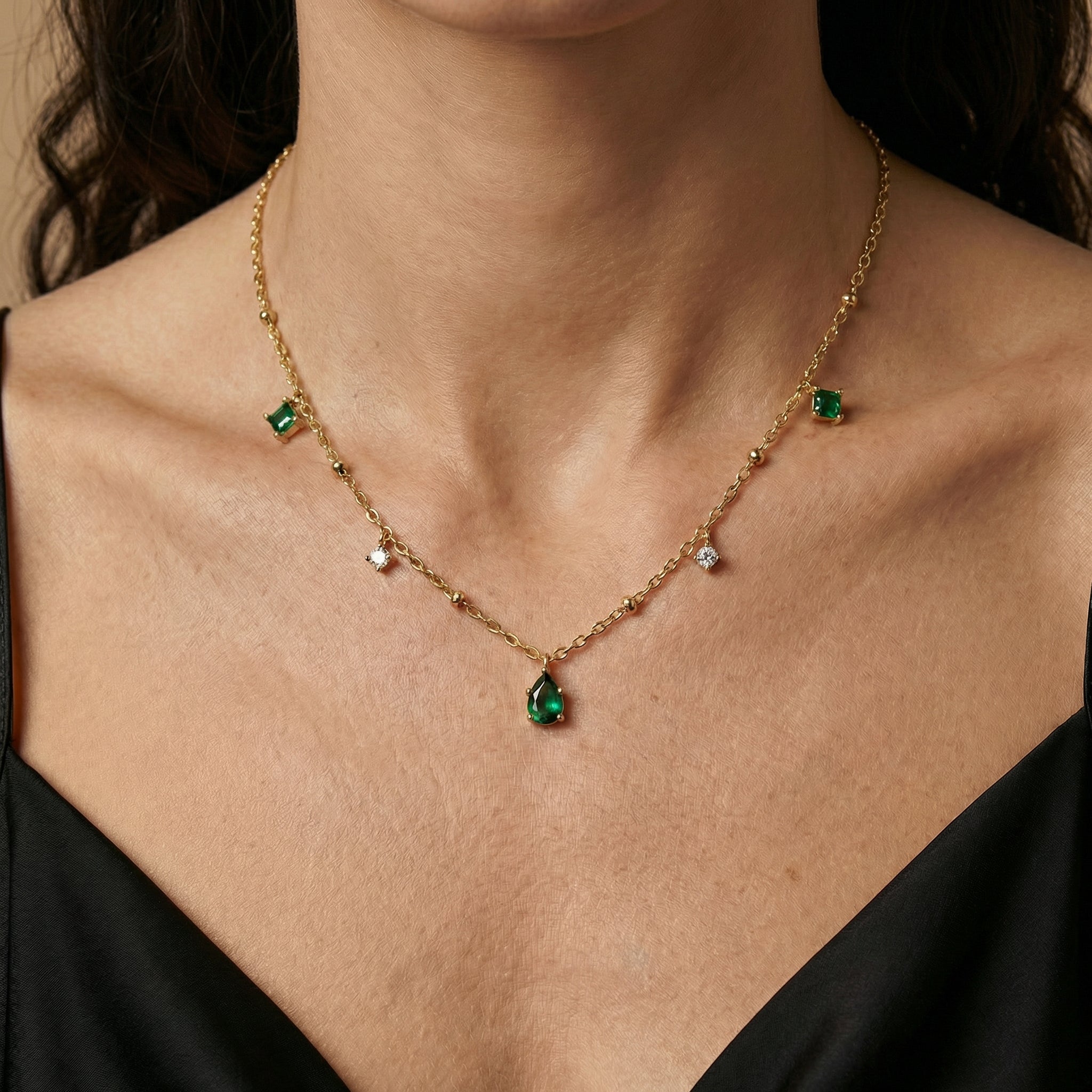 Double Tone Necklace