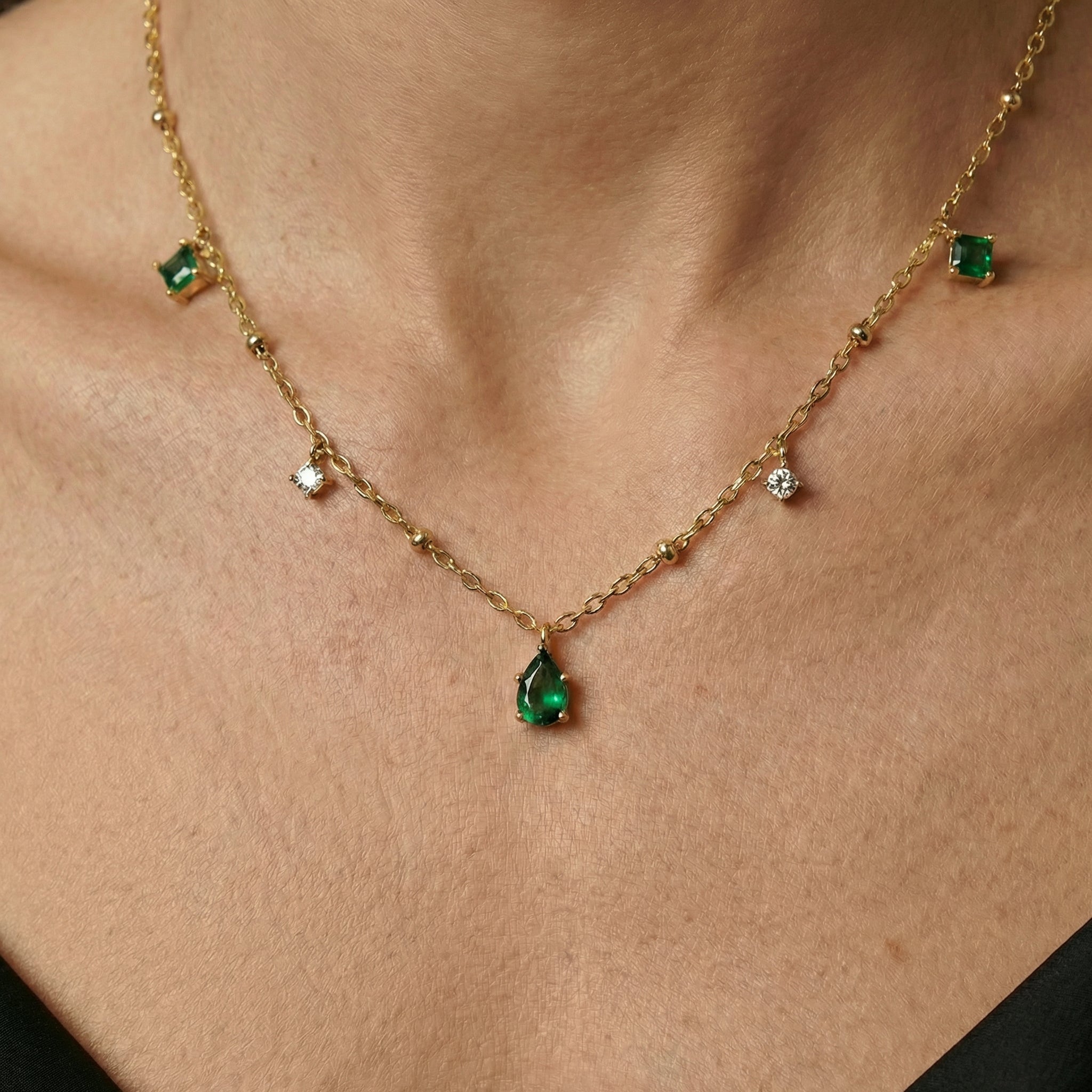 Double Tone Necklace