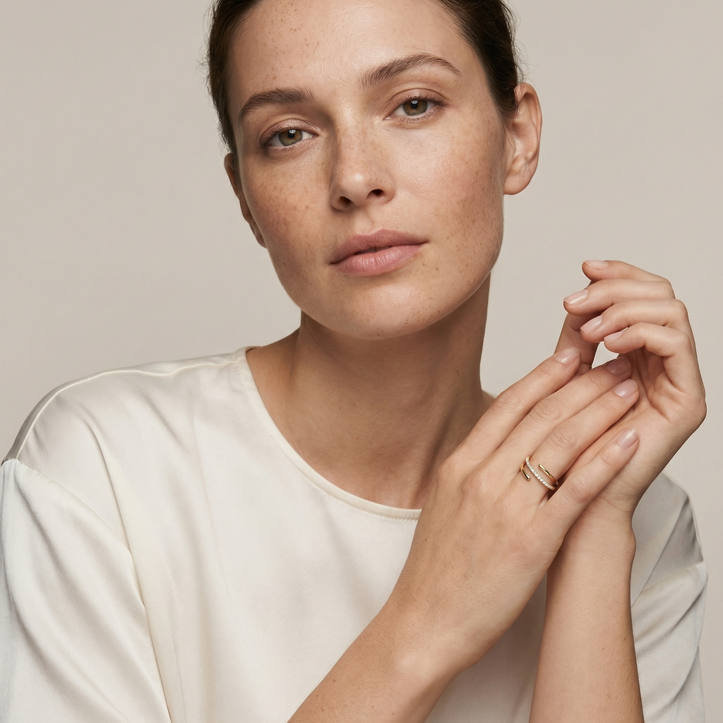 Golden Whisper Ring