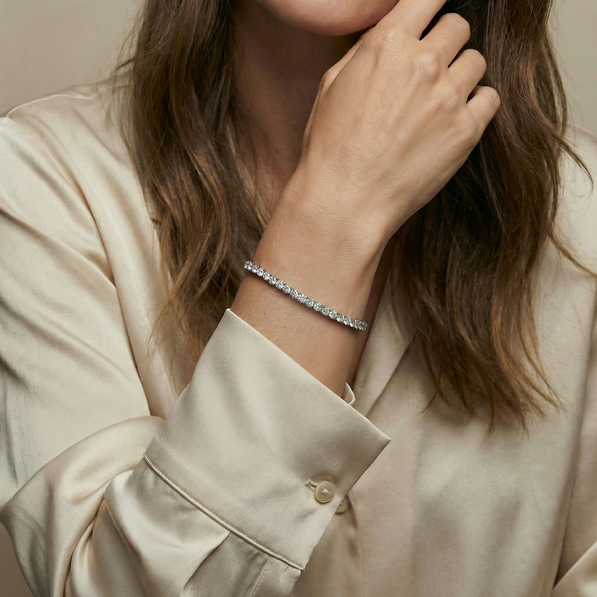 Tennis Bracelet Silver